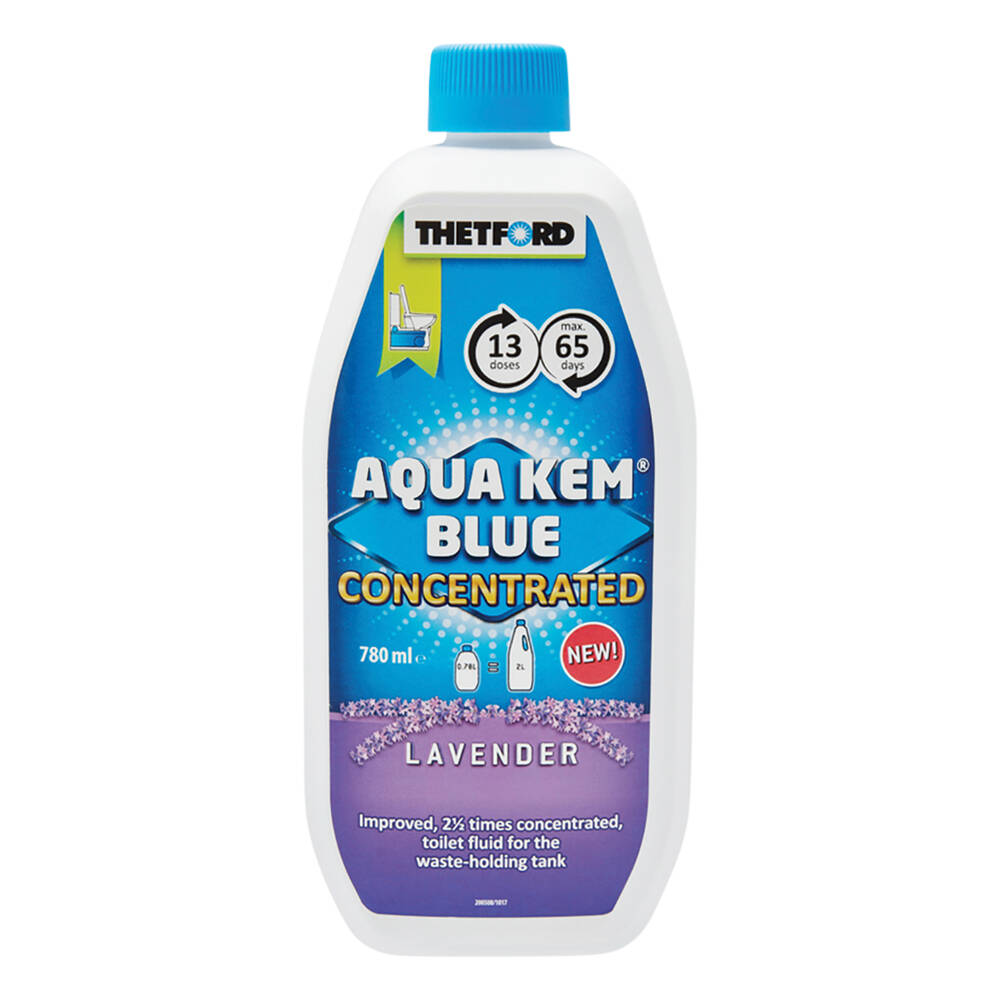Thetford Aqua Kem Blue Concentrate Toilet Additive 780ml Clean and