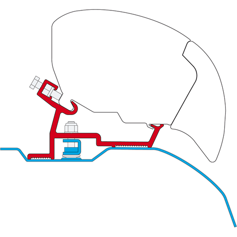 Fiamma F65 Awning Fixing Kit for Ducato