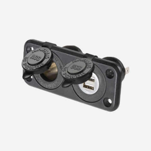 Twin Accessory/Dual USB Socket