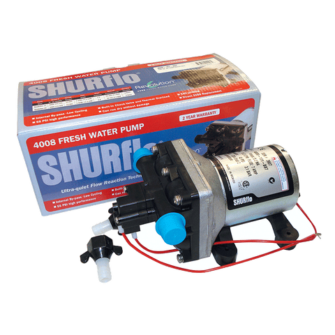 Shurflo 12V 4009 Water Pump With Fittings (C-Tick Approved)