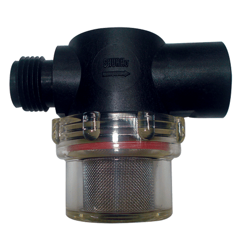Shurflo Twist Filter 1/2" thread inlet/outlet