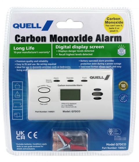 Carbon Monoxide Digital Display Alarm