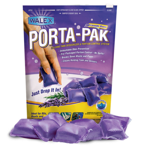 Walex Porta-Pak - Lavender Breeze | For Cassette Toilets and Porta Pottis