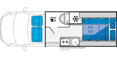 JRV Campervan - Renault Master