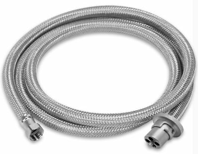 BBQARM Gas Bayonet Braided Hose 3/8 10FF SAE (3M)