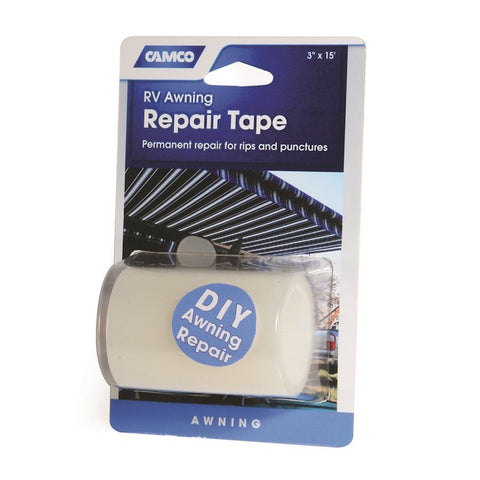 Camco RV Awning Repair Tape - 3’ Wide x 15’ Long