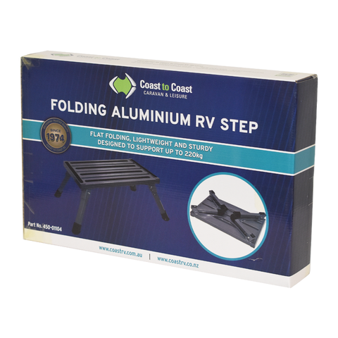 COAST Folding Aluminum RV Step